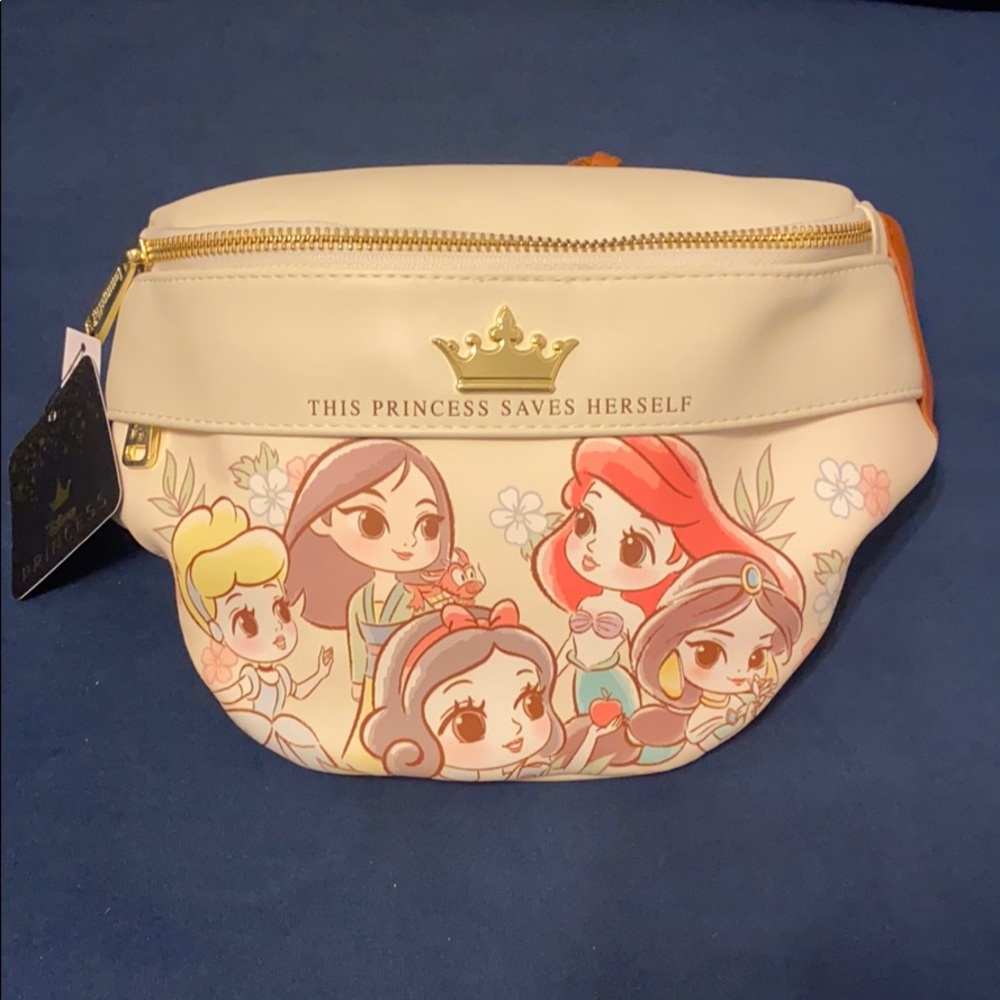 Loungefly Disney Princess Chibi fanny pack